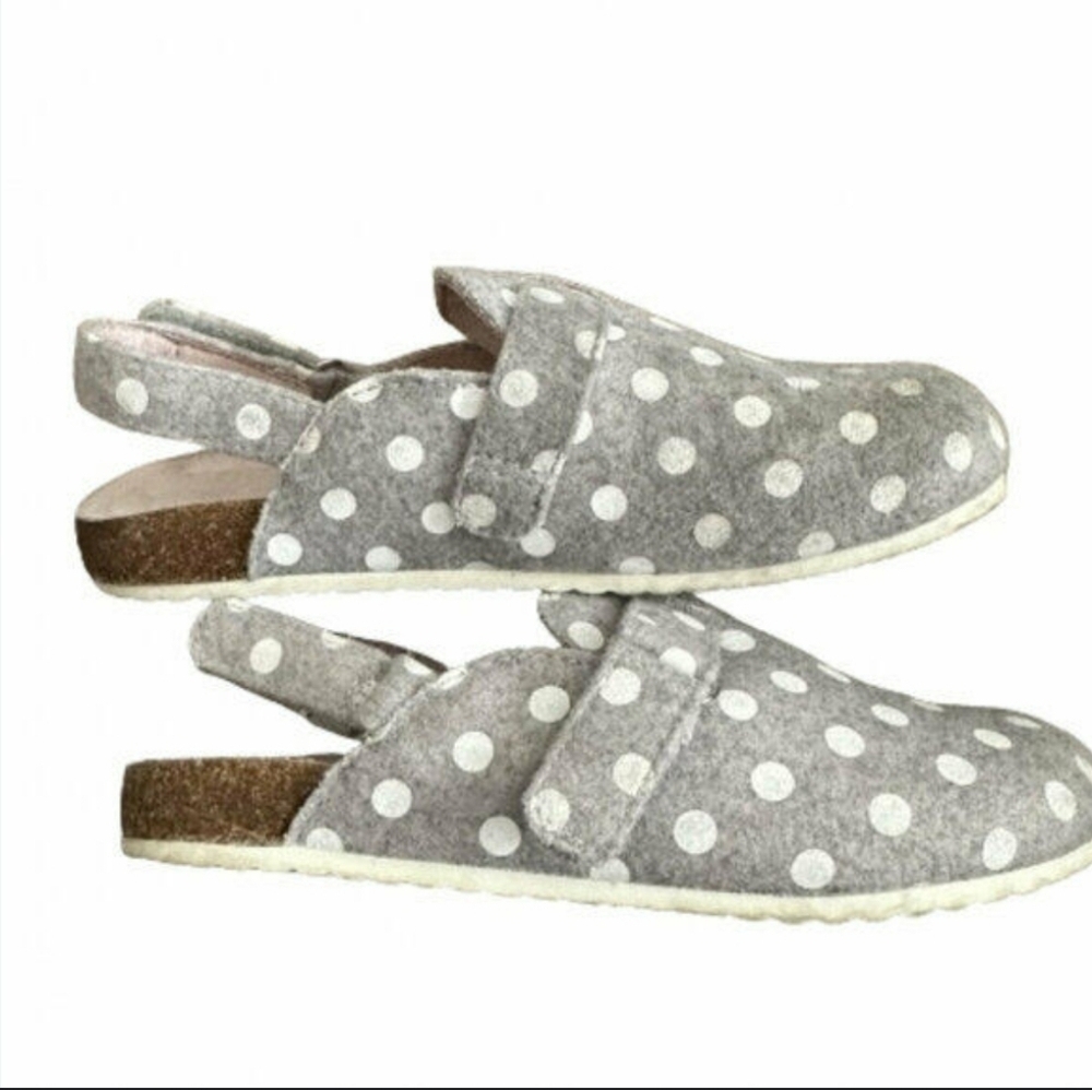 Cat & Jack Kids Polkadot Clog Shoes Size 12